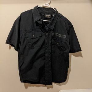 Men's Harley Davidson Button Down Shirt